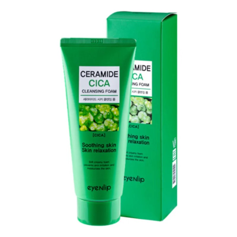 Eyenlip Ceramide Cleansing Foam Cica Espuma Limpiadora Facial Calmante