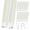 Super Bright 50W Led Shop Lights 4FT 10-Pack 5000K 7500LM