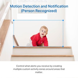 Tapo TP-Link Tapo 2K Pan/Tilt Indoor Security Camera for Baby Monitor, Pet Camera | Motion Detection & Tracking | 2-Way Audio | Cloud & SD Card Storage | Works w/Alexa & Google Home | Black | Tapo C211