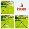 4 Nozzles Poly Spray Boom Wand with 1/4" Brass Fitting,