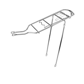 Fenix Cycles Steel 26" Bike Rear Rack Bicycle Carrier, 6 3/8in W x 19 1/2in L, (Chrome)