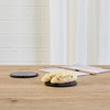 Restaurantware Round Slate Platter 10 Count 3.9 x 3.9 Inch