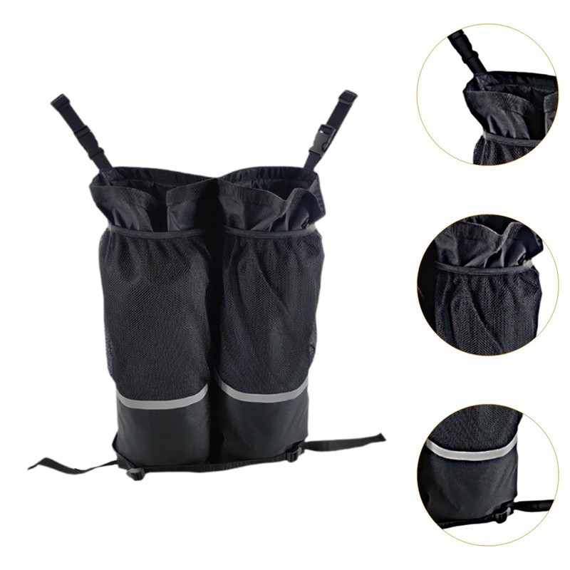TENOL Wheelchairs Oxygens Tank Holder Wheelchairs Hanging Oxygens Bag Portable