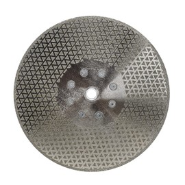 SHDIATOOL 9 Inch Diamond Grinding Disc for Granite Marble Single Side Coated Diamond Cutting Wheel with 5/8-Inch-11 Arbor