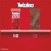 TWIZZLERS Zero Sugar Twists Strawberry Flavored Licorice Style, Candy Bag,