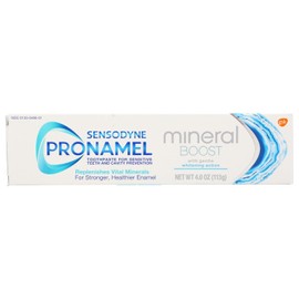 Sensodyne Pronamel Mineral Boost Whitening Action Enamel Toothpaste for Sensitive Teeth - 4 oz