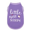 Paiaite Dog Clothes Fashionable Sleeveless Pet Vest: 'Little Miss Sassy'