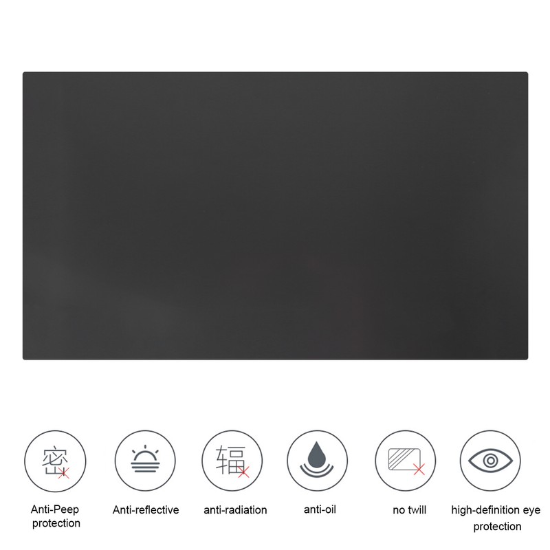 17.3in Laptop Screen Protector 16:9 AntiPeep ATM Machine Monitor Front