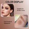 Erinde Monocromo Sombras Para Ojos Matte, Resistente al Agua,E01