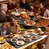 Warming Mat For Food Extra Large 36"x15", Gray