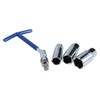 AB Tools-Toolzone Spark Plug Socket Remover Installer Set Flexi T