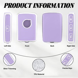 TOOMUME TOOMUME Schlsselhlle TPU, Autoschlssel Hlle Passt fr Volvo XC40 XC60 XC70 XC90 V40 V60 V70 V90 S60 S80 S90 S60L C30 C40 T5 T6 T8 Polestar, Schlsselcover Schutz Schlsselgeh?use - Smart Key