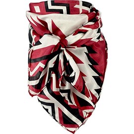Wyoming Traders Mens Southwest Red/Black Wild Rag Red/Black
