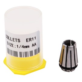 WANGCL 2PCS 1/4inch Spring Collet Set ER11 Collet Set for CNC Engraving Machine Milling Lathe Tools