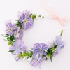 AHONEY Flower Crown for Women and Girls Floral Headband Hair