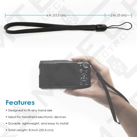 Ramtech Universal Hand Wrist Strap Lanyard, Compatible with PSP, PS Vita, Wii remote, DS Console, DS Lite Console, N Switch, Joy Cons Controllers, Video Games Accessories, Carrying Cases - WS65