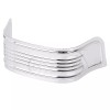 Unbranded 80 - 13 CHROME FRONT FENDER RIBBED SKIRT For