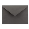 10 x metallic gold lined envelopes DIN C5, anthracite, 156