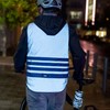 ABUS Warnweste Lumino Urban Vest - voll reflektierende Sicherheitsweste für