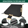 4 x 6ft Large Dewatering Bags with Drawstring Dewatering Filter