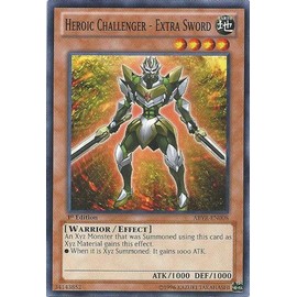 YU-GI-OH! - Heroic Challenger - Extra Sword (ABYR-EN008) - Abyss Rising - 1st Edition - Common