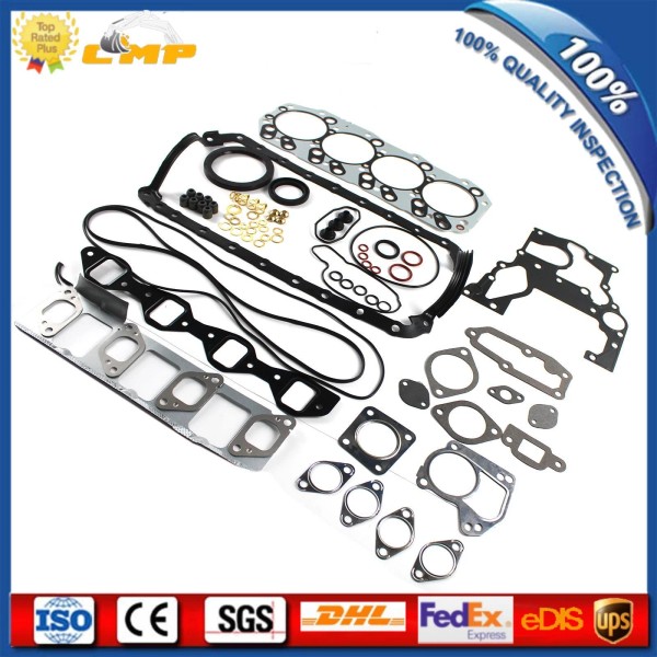 SINOCMP 4JH1 4JH1T Engine Cylinder Full Set Gasket Kit For