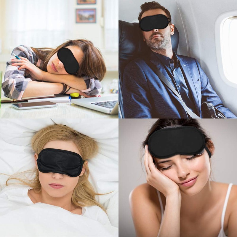 30 Packs Eye Disposable Sleeping Blindfold Eye Shade Cover Light