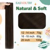 Easyouth Adjustable Fish Line Wire on Hair Secret Wire Extensions