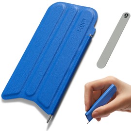 MOFT Invisible Pen, Paper-Thin & Lightweight, Magnetic Design, Tri-Fold Pen Folds into Shape for Quick Capture, Sapphire