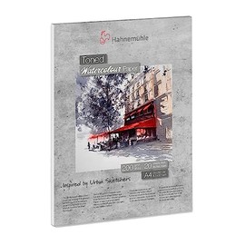 Toned Grey Watercolour 200gsm A4 20 Sheets