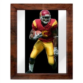 Reggie Bush - 14X17 Full Color Photo Sign With Hand Made Wood Frame PIAP #G330798