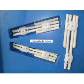 Kimmel Futura Nail Disc, Cable Attachment, Cable Clamp, Clamping Disc - 2.0 x 60 (Pack of 50)