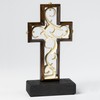 Stunning Umber Hardwood Wedding Unity Cross®; Unity Candle Unity Sand