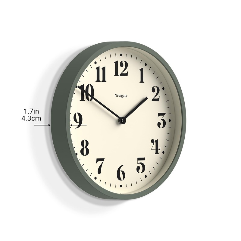 NEWGATE® Number Four Modern Wall Clock - Small Wall Clocks