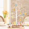 Valery Madelyn 26Pcs Easter Eggs Tree Ornaments for Easter Decorations,