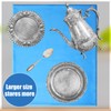 Oudain Silver Storage Bag 24 x 30 Inch Zippered Anti