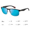 CARFIA Retro Polarized Sunglasses for Men UV Protection Fashion Cool