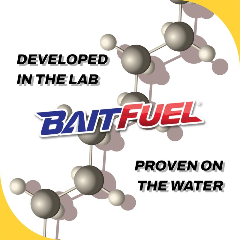 BAITFUEL Tubes Infused with Supercharged X55 Formula Gel: Fish Scent