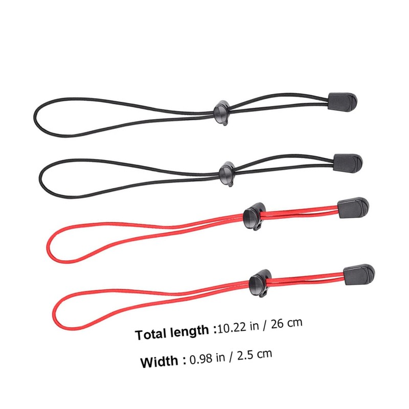 DOITOOL Elastic Bungee Cord 4pcs Tie Down Straps for Backpack