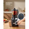 Reemix Juicer Machine with Large Feed Chute, Slow Masticating juicer