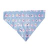Snowman Over the Collar Dog Bandana That Slips onto Their