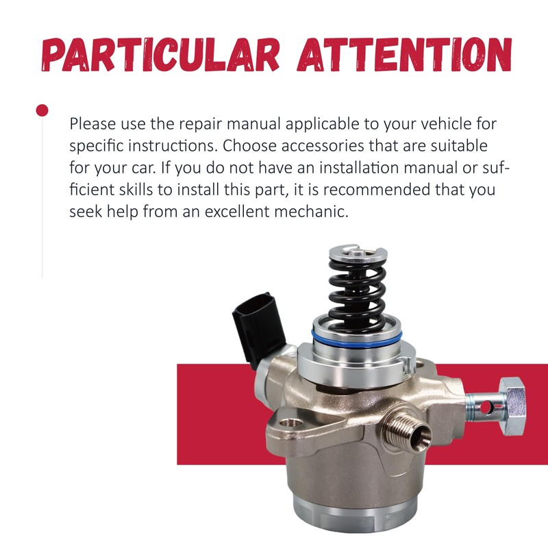 LR081595/High pressure fuel pump/Compatible with Land Rover LR4 Discovery Range