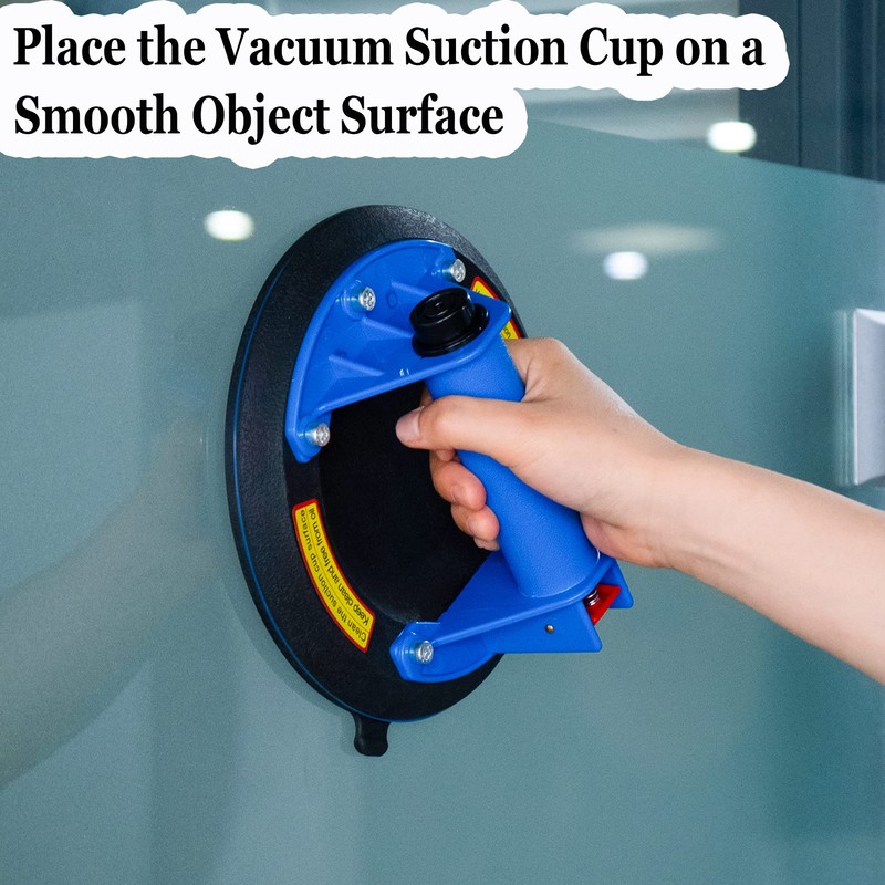 AUTOAlkins 8" Heavy Duty Suction Cup to Lift Large Glass,