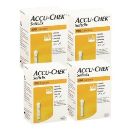 Lancetas Accu - Chek Softclix Paquete De 800 Lancetas