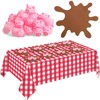 FoldTier 33 Pcs Red Pig Birthday Party Supplies Includes Mini