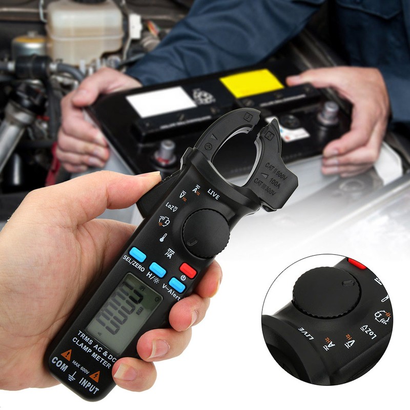 ACM91 True RMS Digital AC/DC Current Clamp Meter Multimeter for