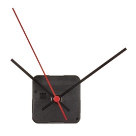 TFA Dostmann Analogue Movement, 60.3060.01, Craft Clock, Including 4 Clocksets, Black, (L) 56 x (W) 34 x (H) 56 mm