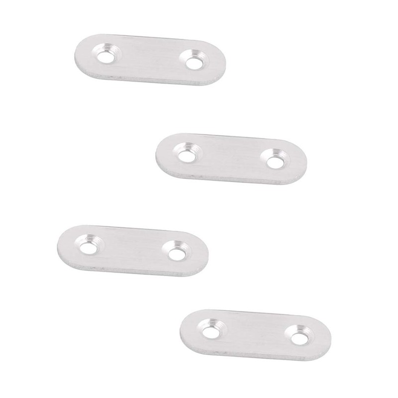 Sourcingmap Metal Flat Repair Joining Brace Mending Fixing Plate 40mm