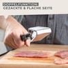 Fackelmann Statement Aluminium Meat Tenderiser - Meat Hammer with Smooth