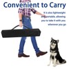 mioule Dog Agility Training Equipment, Backyard Course Set with Adjustable